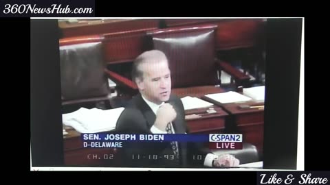 94 Crime Bill - Biden Says Take Them Off the Streets!