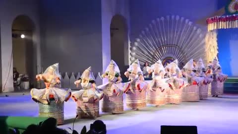 Manipuri folk dance video