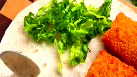 Homemade McDonald's Fried Fish Burrito Recipe