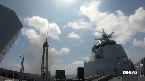 China closely monitors passage of US warships near Taiwan | ABC News