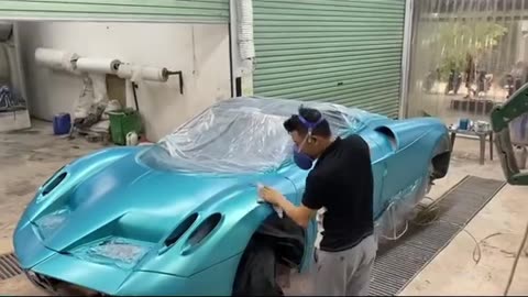 Home made millions of dollar super car