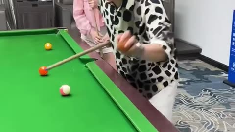 Funny video billiards milion views