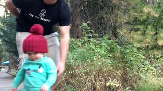This Guy's Dad Instincts Instantly Kicked In When His Baby Was About To Fall