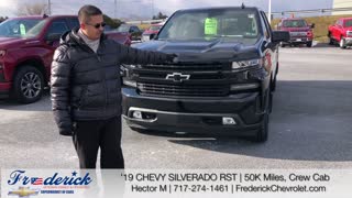 2019 Chevy Silverado RST V8 Crew Cab 50K Miles - 717-274-1461