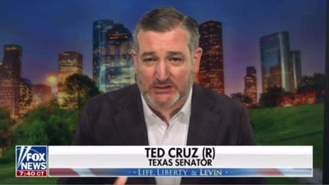 Ted Cruz the left has lost their minds