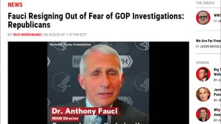 Fauci RESIGNS Out of FEAR of GOP Investigations!!!