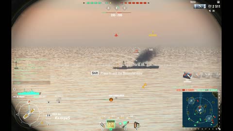 World Of Warships Gameplay #4 FRIANT FRANCE CRUISER