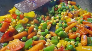 How to make the Perfect Vegetable Rice || Simple Vegetable Rice Recipe.