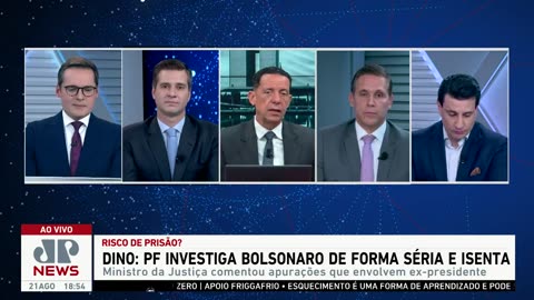 Dino: PF investiga Bolsonaro de forma séria e isenta