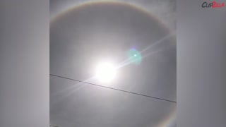 Sun Halo In Mexico