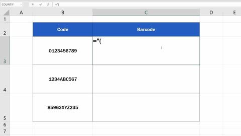 Excel - How to Create Barcodes in Excel The Simple Way