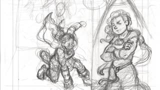 Art Timelapse: Penciling Book 2, Page 8