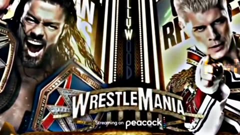 Wwe Roman Reigns vs Cody Rhodes WrestleMania 40 promo