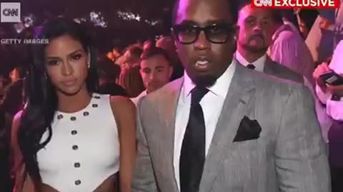Video showing #Diddy repeatedly assaulting his then partner Cassie in a hotel corridor.