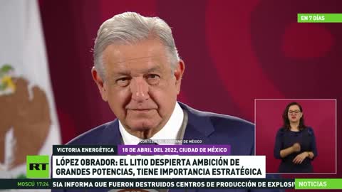 López Obrador celebra l'approvazione della riforma della legge mineraria per la nazionalizzazione del litio in Messico e ha sottolineato che questo metallo è ora un bene della nazione messicana