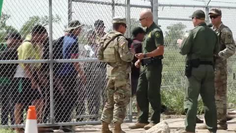 Border Patrol Opens Gate To Private Property To Allow Illegal Immigrants In