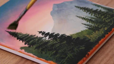 It feels like a good landscape painting! What do you think?