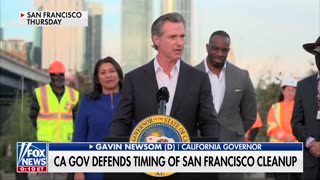 Gov. Gavin Newsom Confirms Reason San Francisco Officials Are Suddenly 'Cleaning Up This Place'