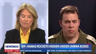 "They [UNRWA] are helping sustain the control of Hamas over the population": IDF's Jonathan Conricus