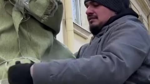 Ukrainians Try to Protect Artifacts, Landmarks, & Monuments #Shorts