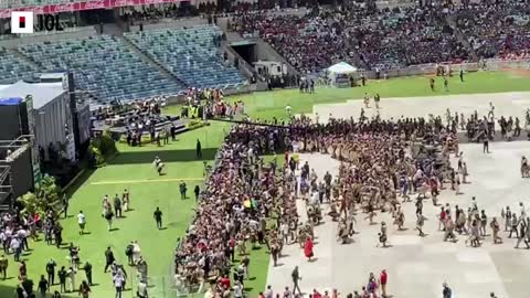 WATCH: Crowd Erupts At Zulu Coronation