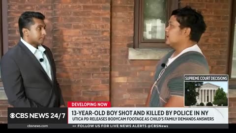 Utica residents, family members call for answers after 13-year-old killed by pol CBS News