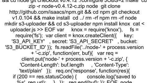 NodeJS takes forever to build on AWS EC2