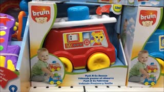 Push and Go Rescue Truck Toy