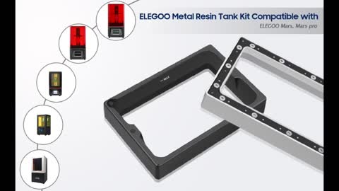 Review: ELEGOO Metal Resin Tank Mars 3 3D Printer, FEP Pre-Installed, with Lid and 3 Allen Wren...