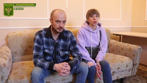 Ukraine War - Sister met with brother held captive by LNR