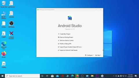 Class 1 - installing Android Studio Bak