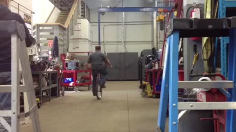 Dad vs Unicycle