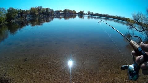 Spring Time Bluegill Fishing (Ultra Light Gear)