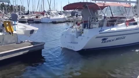 Sail boat crash - fail - 2023