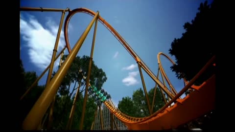 April 27, 2015 - Thunderbird Rollercoaster at Holiday World & WTTV "Nick" Bumper