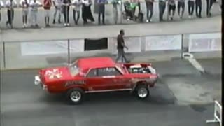 Rob Bruce Blown 65 GTO Zombie at 1996 INDY GoodGuys Hot Rod Nationals
