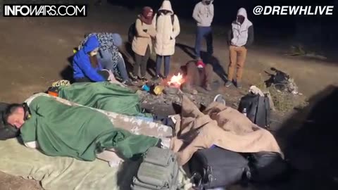 Drew Hernandez-MUST WATCH: MILITARY AGED MALE ILLEGALS ENCAMPMENT IN SO CAL?!