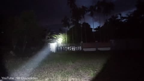 🔥100000 LUMENS! strongest flashlight in the WORLD SENTER PALING TERANG DIDUNIA IMALENT MS18 ‼️