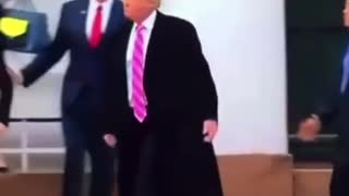 Donald Trump funny movement
