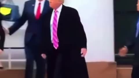 Donald Trump funny movement