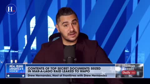 Drew Hernandez discusses the leaking of top-secret documents from the Mar-A-Lago raid to WaPo