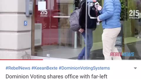 DOMINION VOTING shares OFFICE SPACE with SOROS LINKED GROUP