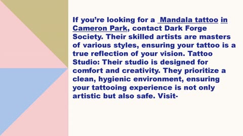 Best Mandala tattoo in Cameron Park