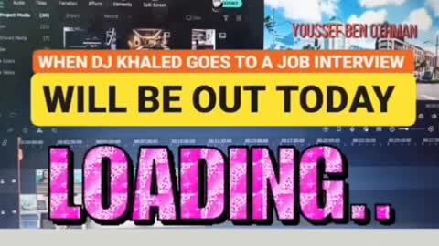WHEN DJ KHALED GOES TO A JOB INTERVIEW ⏳😂