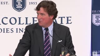 Tucker Carlson. The key to being brave is brooding about death.