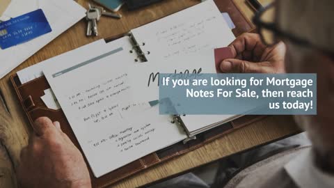 Mortgage Notes For Sale