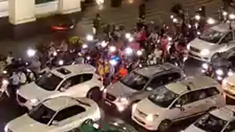 TERRIBLE traffic jam during rush hours in Vietnam!!