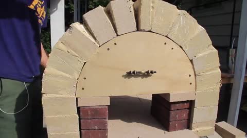How to build a Wood Fired Brick Pizza Oven