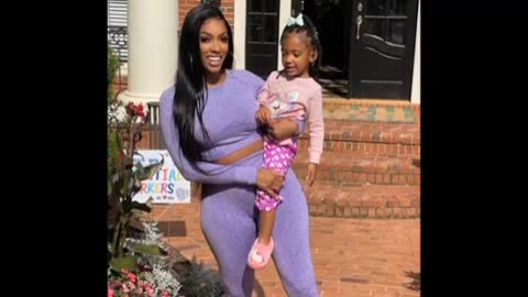 Porsha Williams Enjoying A Lovely Day With Their Daughter Pilar jhena ❤️😍
