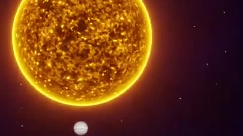 Sun Compared To The Most Massive Stars In The Universe #shorts